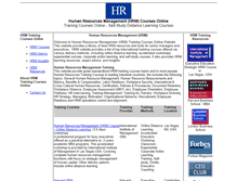 Tablet Screenshot of hrmtrainingcoursesonline.org